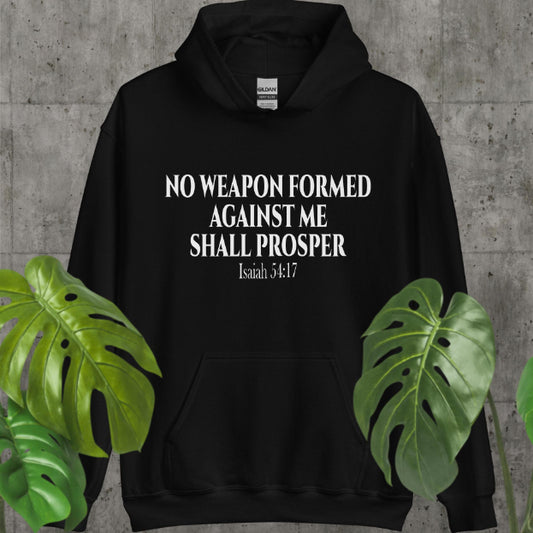 Christian Has No Weapons Against Me Hoodie