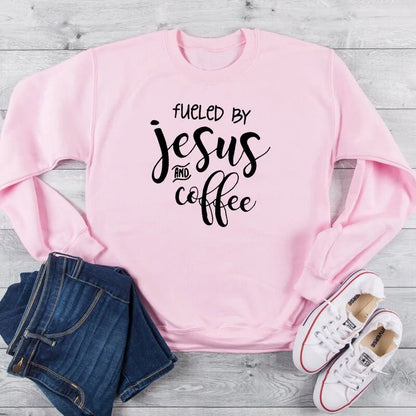 Fueled By Jesus and Coffee Sweatshirt