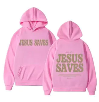 Jesus Saves Oversized Hoodie