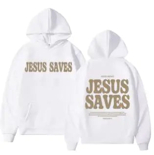 Jesus Saves Oversized Hoodie